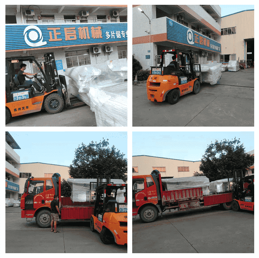 2021年6月18日發(fā)往江蘇無錫市宜興市-ZQ2400型木板齊頭分斷鋸