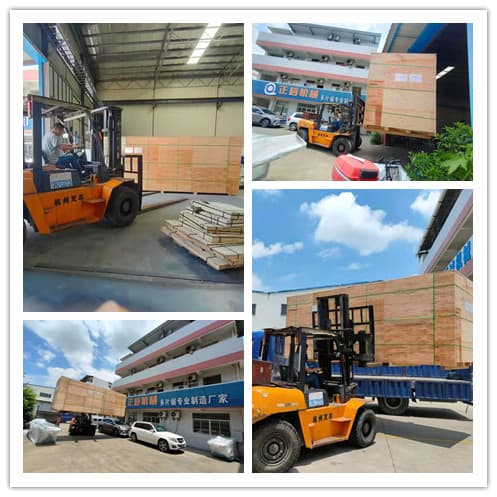 2021年7月12日發(fā)往佛山市-ZQ400型原木多片鋸