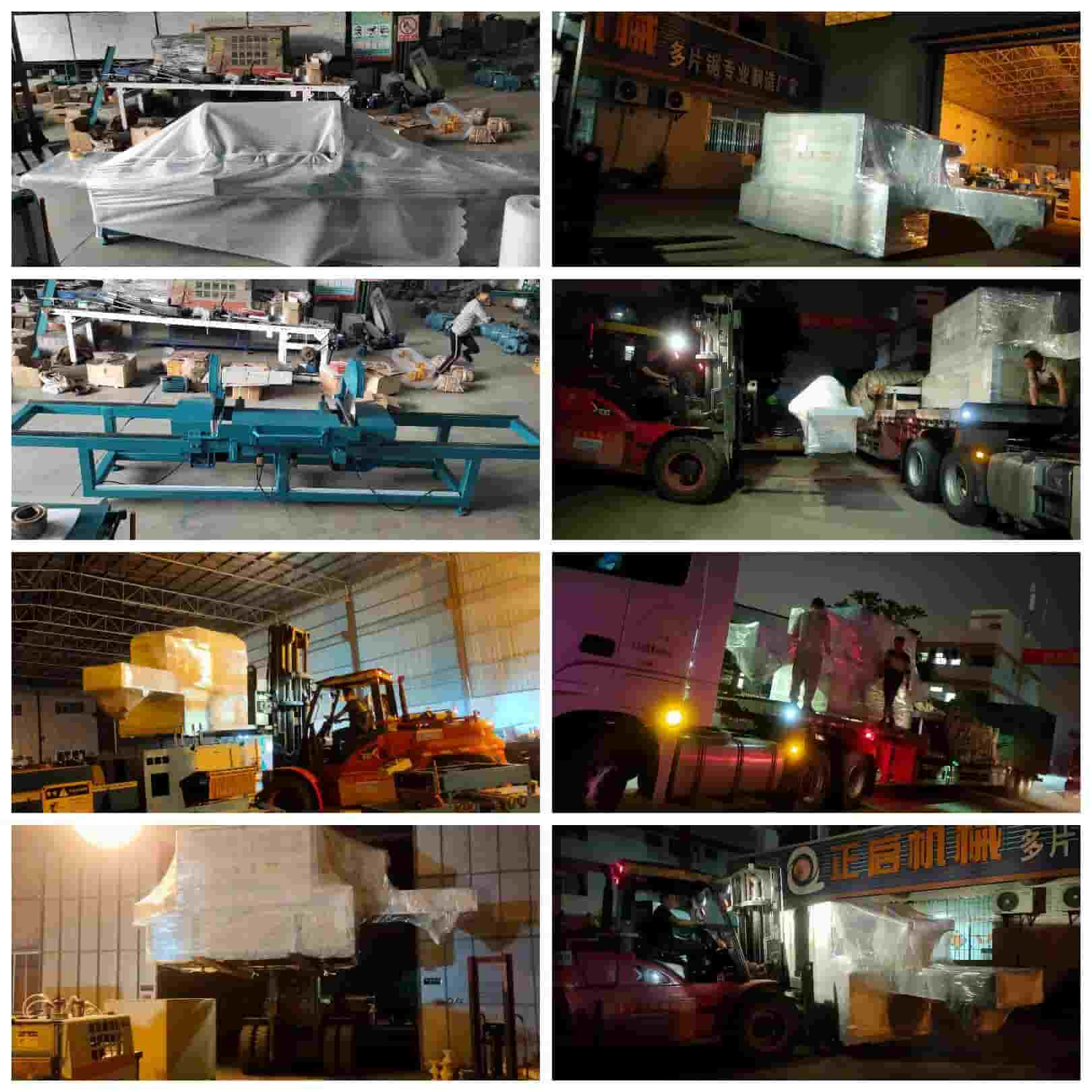 2021年發(fā)往新疆哈密市-ZQ500原木多片鋸、