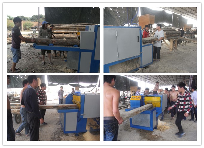 廣州花都&nbsp;--原木、方木多片鋸工作圖