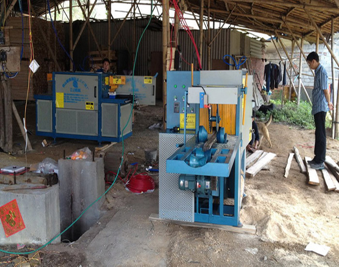 廣東省惠州市麻榨鎮(zhèn)--鋸桉木雜木現(xiàn)場