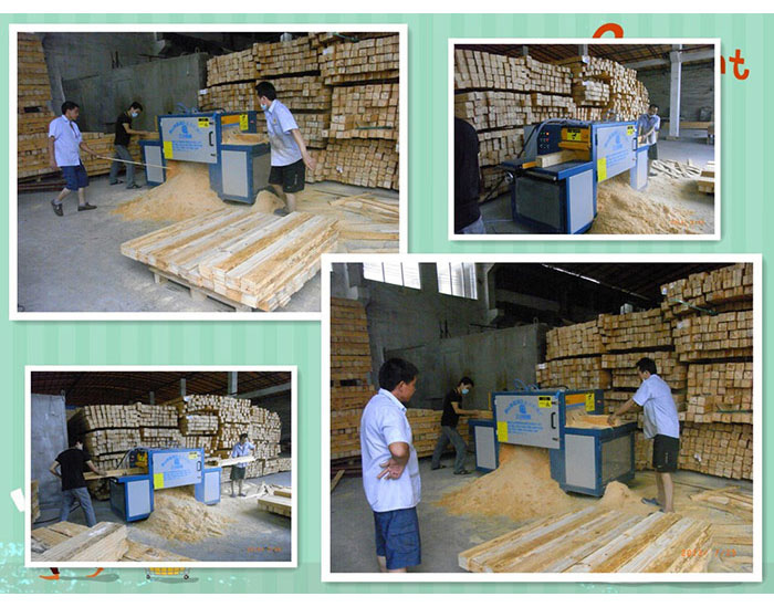 廣東省-佛山市-南海獅山方木150高多片鋸加工現(xiàn)場(chǎng)