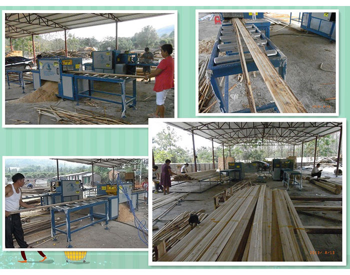 廣西-桂林-原木多片鋸250-方木70-加工現(xiàn)場